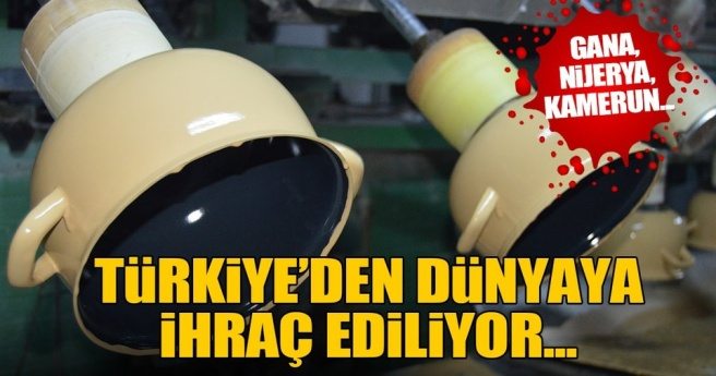 Bolvadin`de üretiliyor; dünyaya ihraç ediliyor!