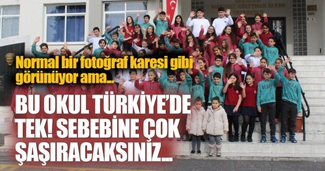 BU OKULDA 33 İKİZ, BİR ÜÇÜZ ÖĞRENCİ VAR