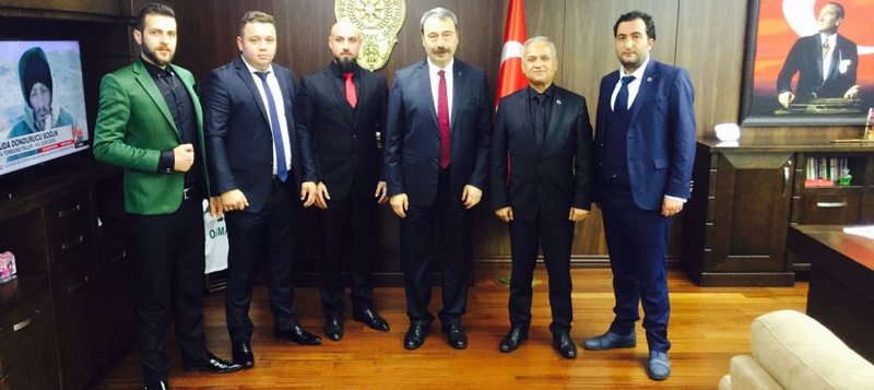 Bursa ak ocaklar il başkanlığı yönetim kurulu bursa emniyet müdürü sayın Osman AK ı makamında ziyaret etti  