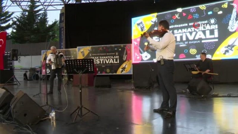 Bursa Sokak Sanatçıları Festivali, final konseriyle tamamlandı
