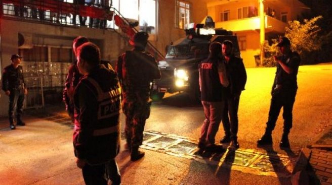 Bursa`da terör operasyonu: 5 gözaltı