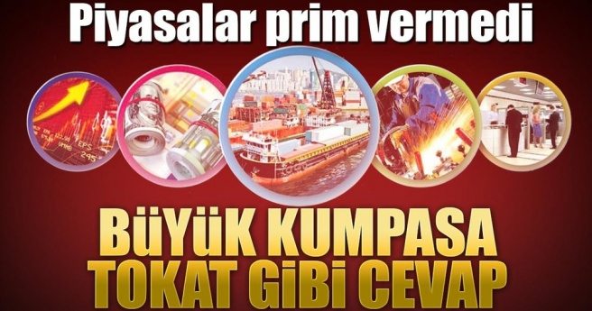 Büyük kumpasa tokat gibi cevap