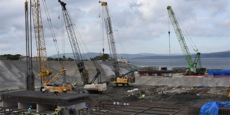 ÇANAKKALE KÖPRÜSÜNDE İLK BÖLÜM TAMAM