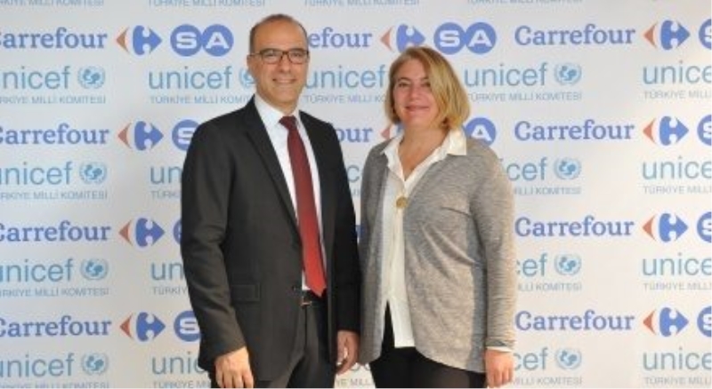 CarrefourSA?dan UNICEF?in Tarladan Okula Projesine Destek