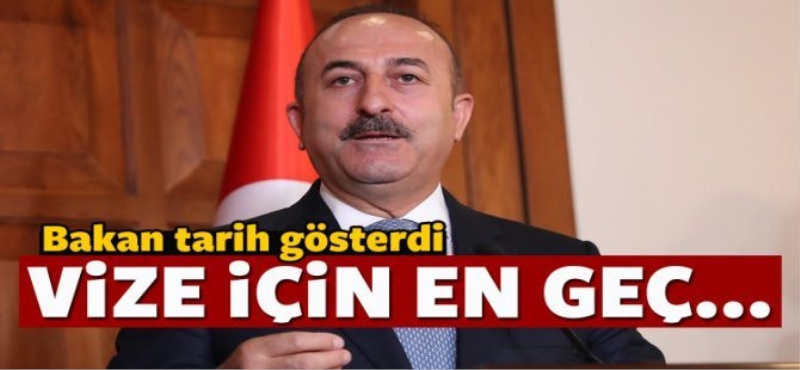 Çavuşoğlu  tarih gösterdi!