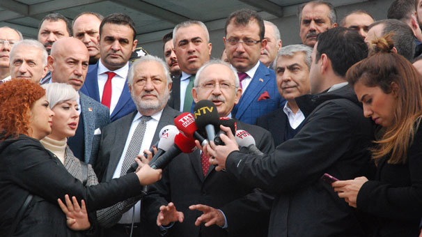 CHP Genel Başkanı Kılıçdaroğlu: Suriye ve Irak`ın bütünlüğünden yanayız