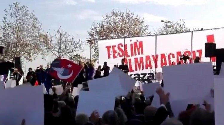 CHP-HDP ortak mitinginde terör sloganları