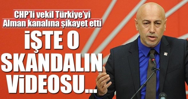 CHP`li vekil Türkiye için Alman kanalına skandal sözler söyledi