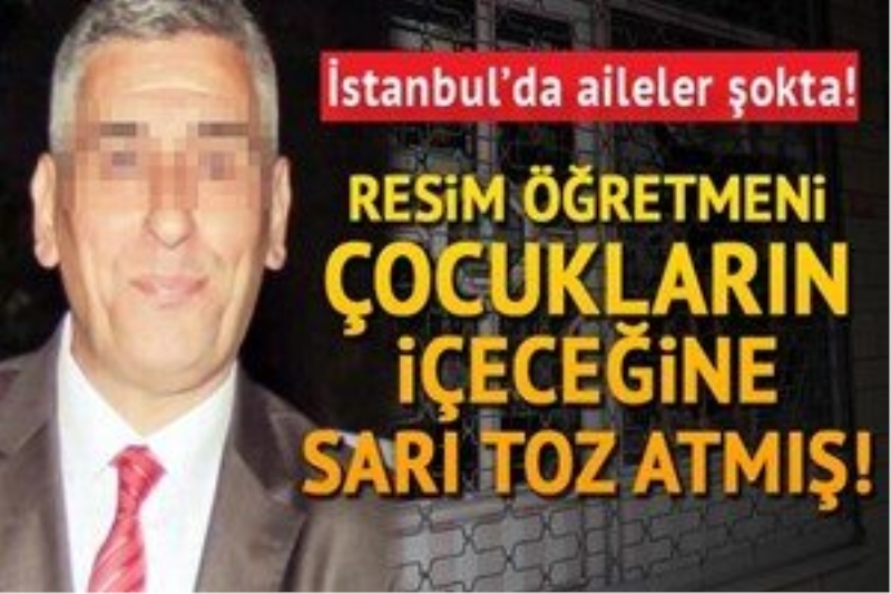 Çocukları taciz eden resim öğretmeni tutuklandı!