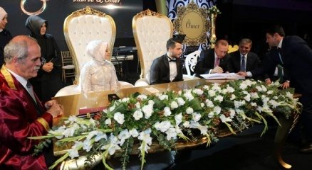 Cumhurbaşkanı Erdoğan nikah şahidi oldu, çok çocuk tavsiyesinde bulundu