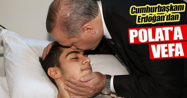 CUMHURBAŞKANI ERDOĞAN`DAN VEFA ZİYARETİ