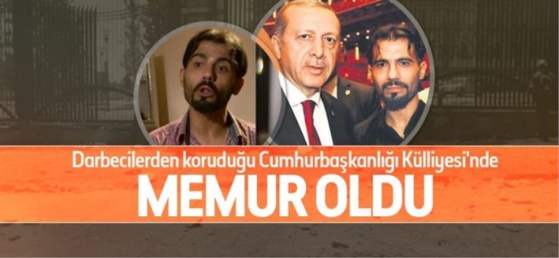 Darbecilerden koruduğu külliyede memur oldu