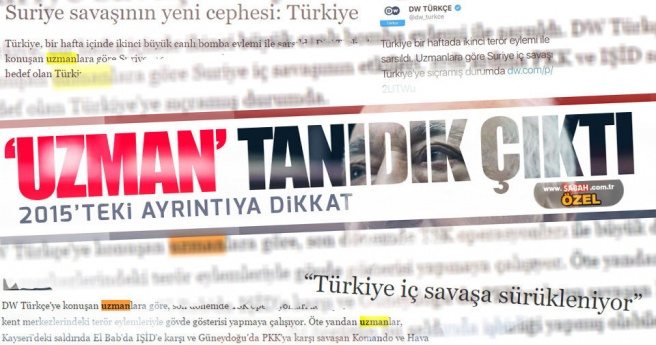 Deutsche Welle`nin `UZMAN`ı tanıdık çıktı!