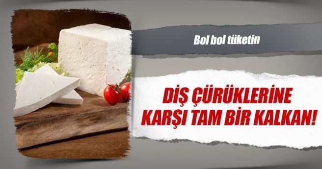 Diş çürüklerine karşı tam bir kalkan!