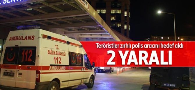 Diyarbakır'da polise roketli saldırı