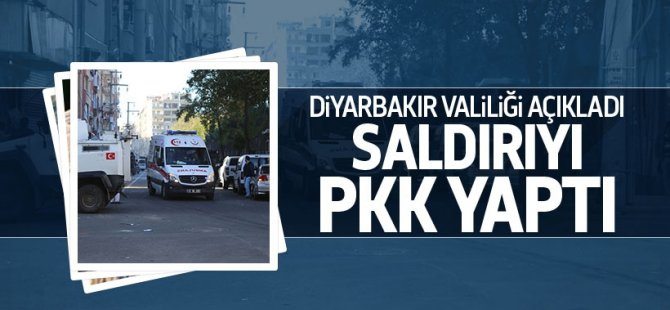 Diyarbakır Valiliği'nden saldırı açıklaması