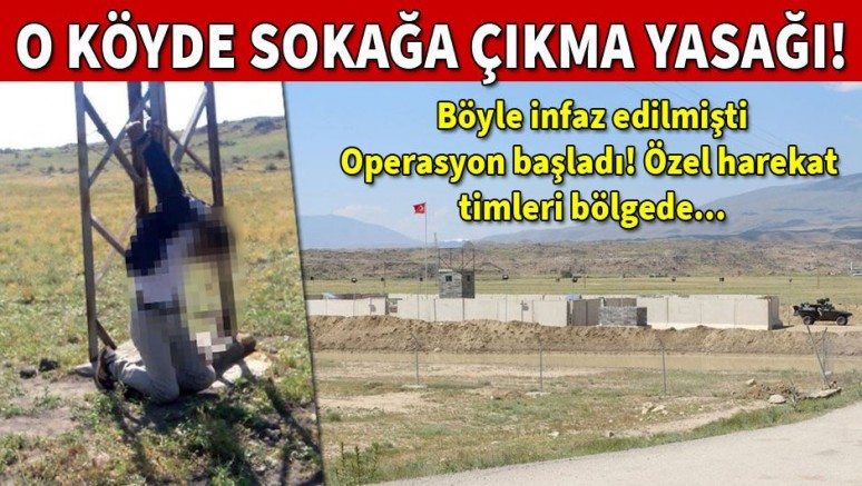 Doğubayazıt?ta cinayetin işlendiği köy ve çevresinde 5 gün sokağa..