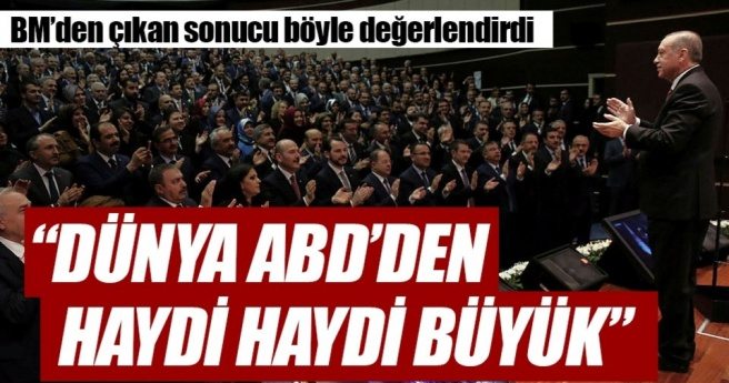 DÜNYA ABD?DEN HAYDİ HAYDİ BÜYÜK