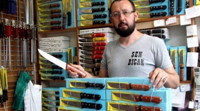 Dünyaca ünlü bıçaklar kurban öncesi yok satıyor
