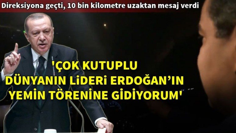 Dünyanın öbür ucundan Erdoğan`a mesaj: Çok kutuplu dünyanın lideri!