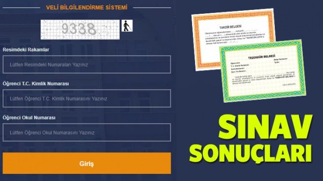 e-Okul 2.yazılı sınav sonuçları! MEB sorgulama sayfası... (2017)