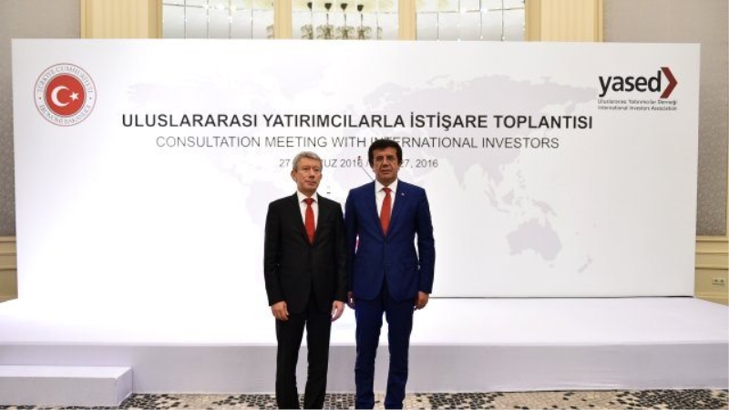 Ekonomi Bakanı Zeybekci YASED Üyeleri ile Biraraya Geldi