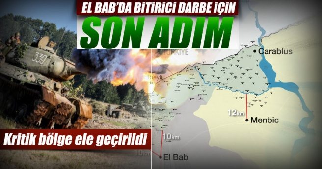 El Bab?da bitirici darbe için son adım