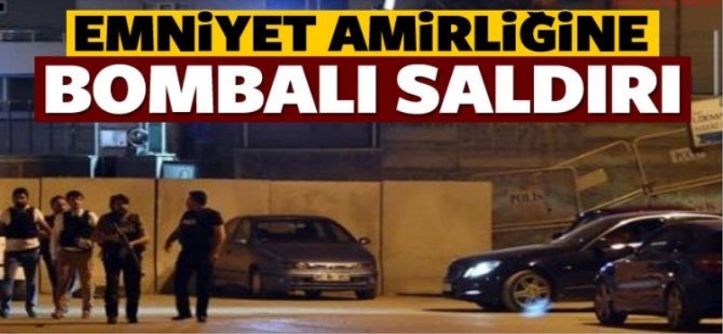 Emniyet Amirliğine kalleşler bombalı saldırı Düzenledi