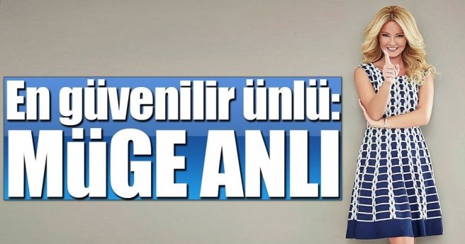 En güvenilir ünlü: Müge Anlı