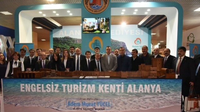 Engelsiz Yaşam Fuarı`nda Alanya Standına Yoğun İlgi