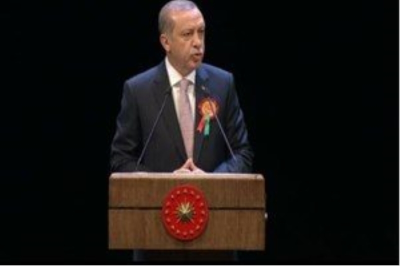 Erdoğan Adli Yıl Açılış Töreni`nde konuşuyor