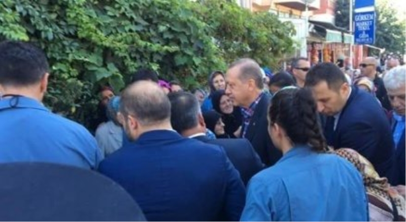 Erdoğan?dan eniştesine taziye ziyareti