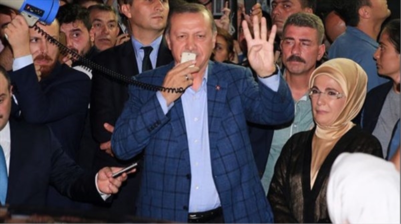 Erdoğan`dan idam sloganına yanıt: Millet ne istiyor, idam, öyleyse...