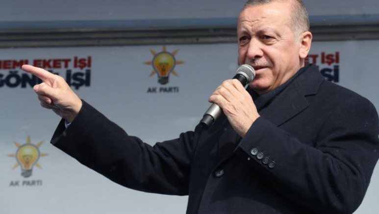 ERDOĞAN: DEFOL ORAYA GİT