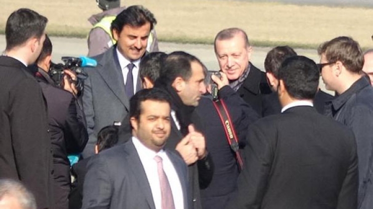 Erdoğan havalimanında bizzat karşıladı!
