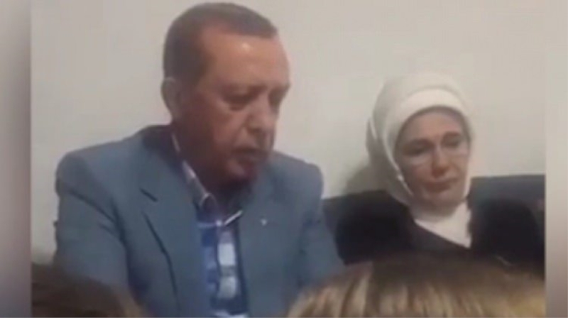 Erdoğan şehidin evinde İnfitar suresini okudu