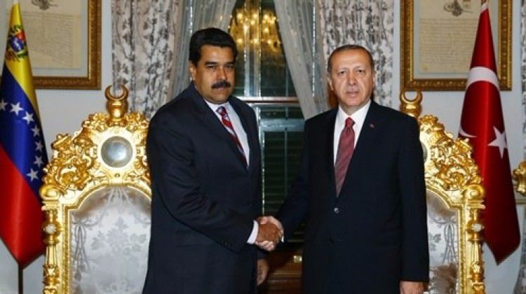 Erdoğan, Venezuela Devlet Başkanı ile görüştü