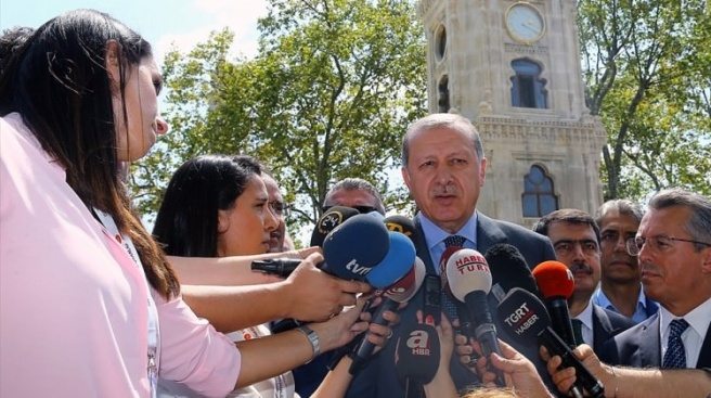 Erdoğan`dan Almanya`daki Türk vatandaşlarına çağrı