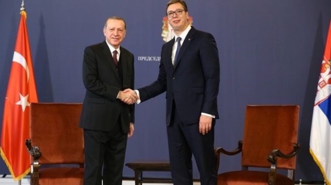 Erdoğan`ın o sözleri Sırp lideri şoke etti!