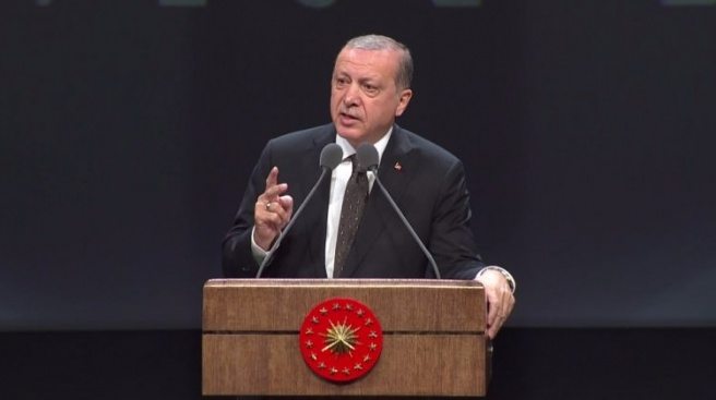 Erdoğan`ın sözleri Kerkük duvarlarında