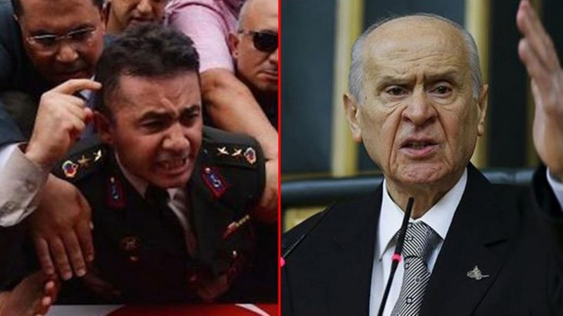 Eski yarbay Mehmet Alkan`a Devlet Bahçeli`ye hakaretten ceza