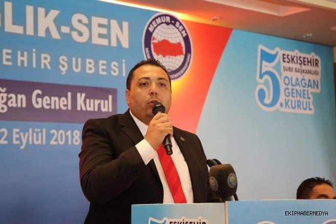 ESKİŞEHİR SAĞLIK SEN ŞUBE BAŞKANI HÜSEYİN KÖKSAL : KADIN TOPLUMUN MAYASIDIR