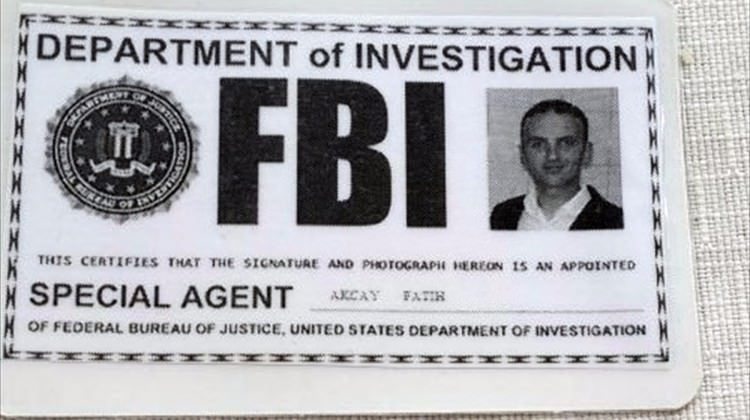 FETÖ zanlısı sahte 'FBI' kimliğiyle yakalandı