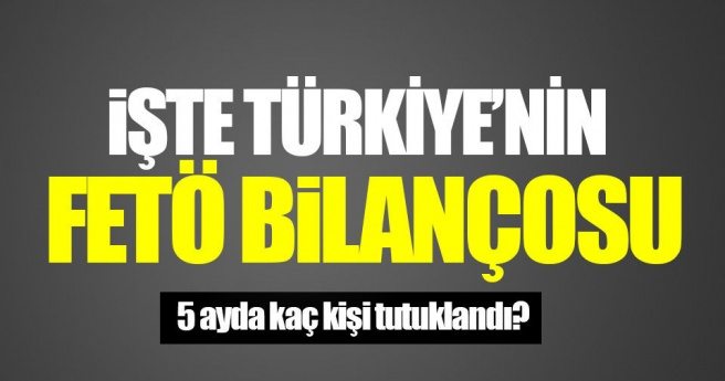 FETÖ`den kaç kişi tutukladı? İşte rekor sayı