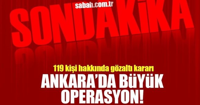 FETÖ`nün kapatılan özel okullarında çalışan 119 kişi hakkında gözaltı kararı verildi