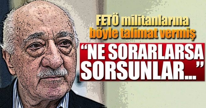 FETÖ`nün kirli oyununu tek tek anlattı