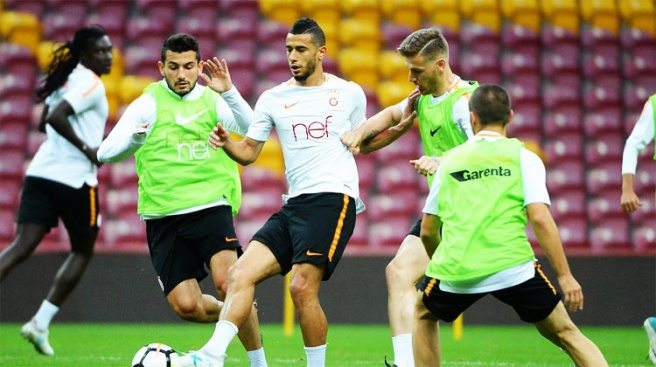 Galatasaray`da Belhanda sevinci