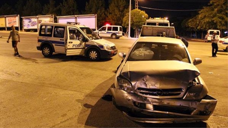 Gaziantep'te şüpheli-polis kovalamacası
