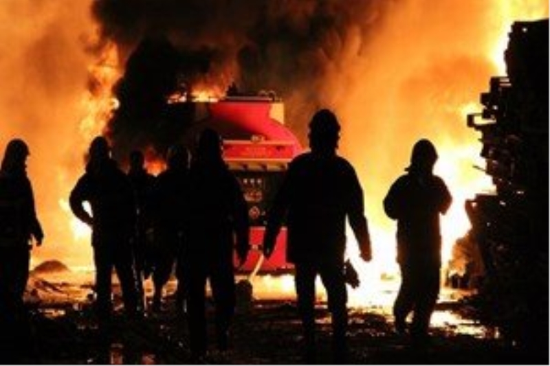 Gaziantep`te korkutan fabrika yangını