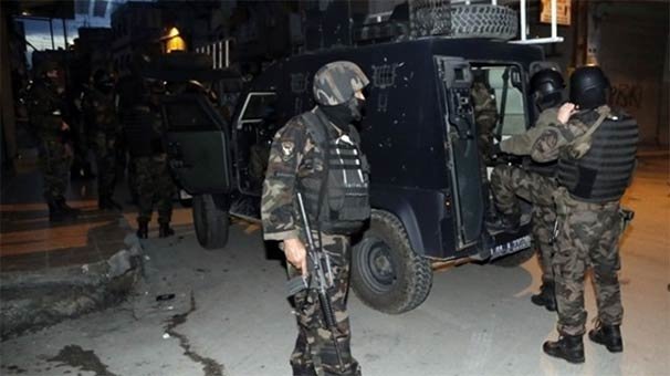 Gaziantep`te PKK operasyonu: 16 gözaltı